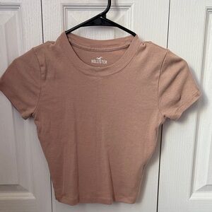 Hollister Women's Blush Short Sleeve Tee